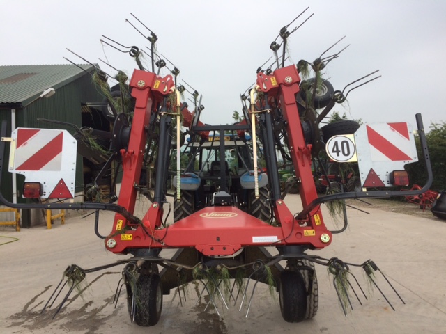 J A Bloor Agriservices - New Machinery > Tedders/Rakes > Vicon 1404C ...